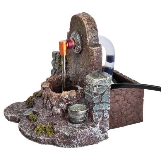 Fuente de resina funcional cm 13,5x12x13 h para belén Mondo