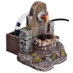 Working resin fountain 13.5x12x13 cm h for Mondo nativity scene 2