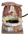 Fountain with round resin basin working cm 12x9x11.8 h