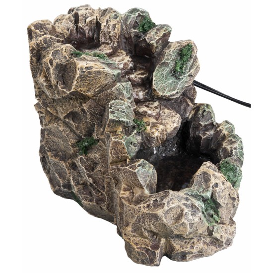 Ruscello funzionante per Presepe cm 17,5x11x15 h per presepe