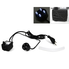 Bomba de agua con luz LED 140l/h 40cm para belén Mondo Presepi