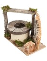 Well with wooden beams cm 13x7.5x11 h