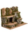Multi-level scenario cm 43x24x32 h for nativity scene Mondo Presepi