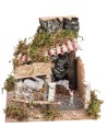 Recinto con conigli cm 15x15x13 h per presepe Mondo Presepi