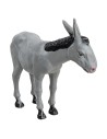 copy of Brown standing Donkey series 19 cm Fontanini for