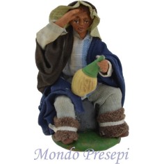 Bevitore Lux cm 12 Mondo Presepi