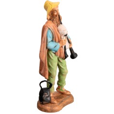 Bagpiper h 18 cm for nativity scene Mondo Presepi 2