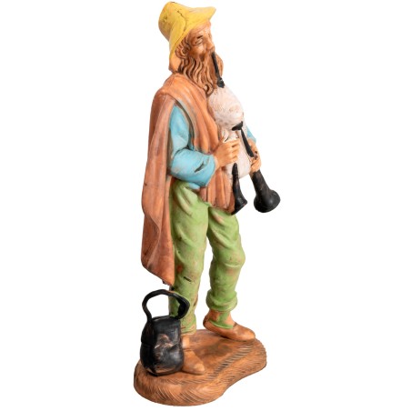 Bagpiper h 18 cm for nativity scene Mondo Presepi