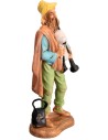 Zampognaro h 18 cm per presepe Mondo Presepi