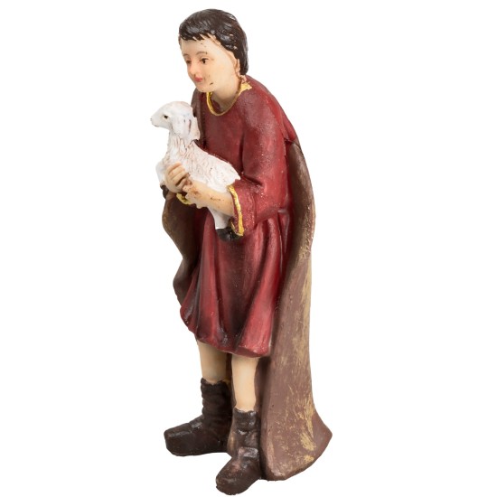 Nativity set 7 figures h 12 cm in resin for Mondo nativity scene