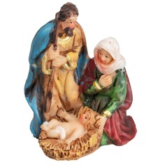 Nativity in resin 4.5x3.5x6 cm h for nativity scene Mondo Presepi 2