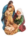 Nativity in resin 4.5x3.5x6 cm h for nativity scene Mondo Presepi