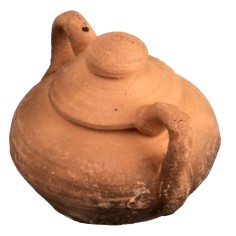 Terracotta pot with lid Ø 2.0 cm for Mondo nativity scene 2