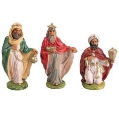 Set tre Re serie 10 cm per presepe Mondo Presepi
