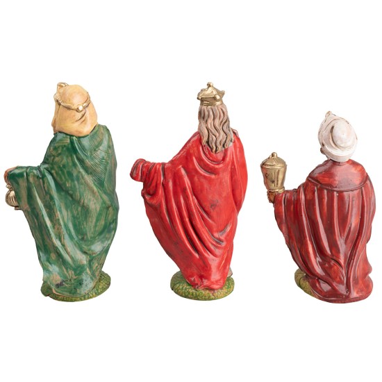Set tre Re serie 10 cm per presepe Mondo Presepi