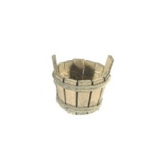 Tinozza lux cm 4 in legno - Cod. M84 Mondo Presepi
