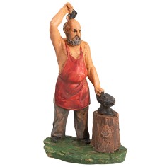 Blacksmith h 10 cm for nativity scene Mondo Presepi