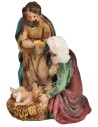 Natividad en resina cm 4,5x3,5x6 h para belén Mundo Pesebres