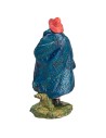 Shepherd playing the flute 10 cm for nativity scene Mondo Presepi