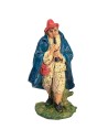 Shepherd playing the flute 10 cm for nativity scene Mondo Presepi