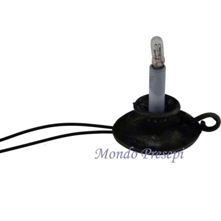 Bugia funzionante 12 v.cm 1,8 h. Mondo Presepi