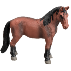 Horse h 10 cm for nativity scene Mondo Presepi