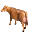 Cow h 7.7 cm for nativity scene World Nativity Scenes