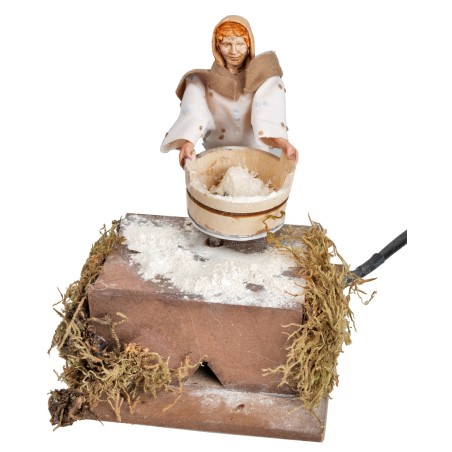 copia de Giuseppe con linterna serie 12 cm en movimiento con luz