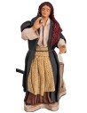 Donna che richiama serie 15 cm in movimento per presepe Mondo
