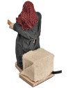 Donna che richiama serie 15 cm in movimento per presepe Mondo