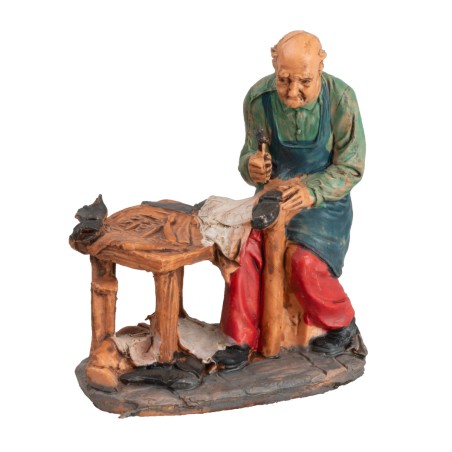 copy of Soldato romano con lancia e scudo 10 cm per presepe