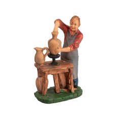 Vasaio 10 cm per presepe Mondo Presepi