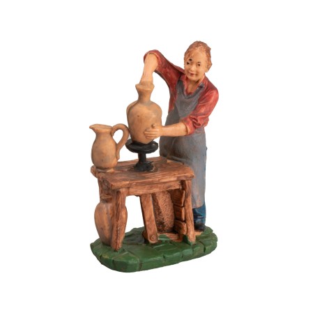 Vasaio 10 cm per presepe Mondo Presepi