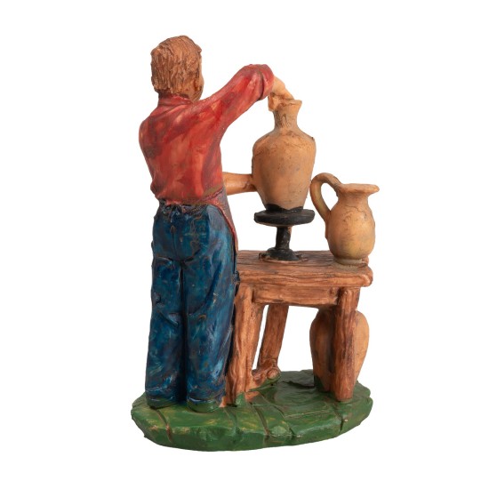 Vasaio 10 cm per presepe Mondo Presepi