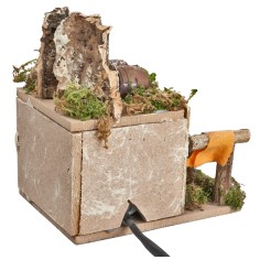 Woman with barrels, series 6 cm, moving for Mondo nativity scene 2