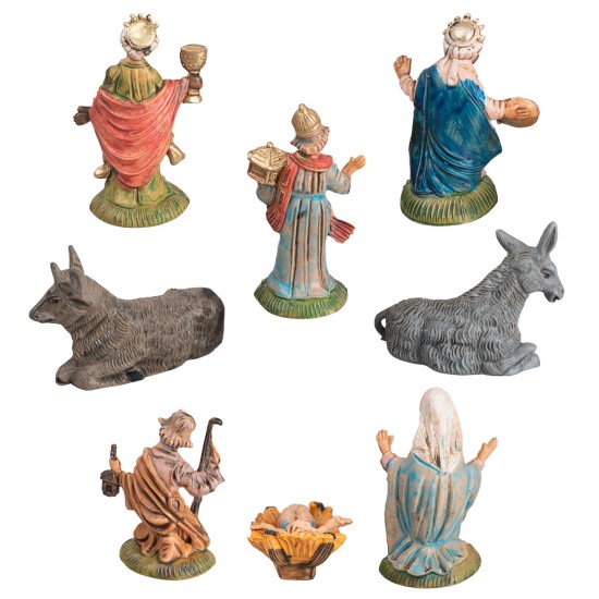 Natividad 8 figuras serie 5-6 cm