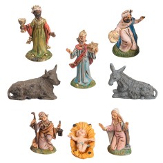 Nativity 8 figures series 5-6 cm