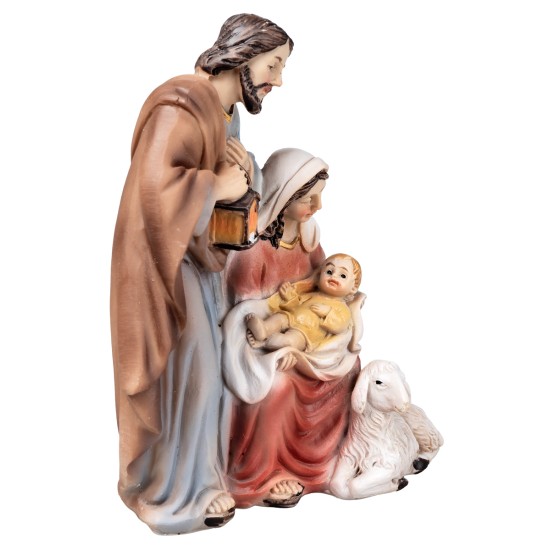 copy of Nativity in resin cm 4.1x2.8x7.8 h for Mondo nativity scene