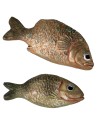 Set of two resin fish