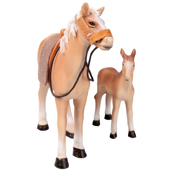 Cavallo in resina h 11 cm per presepe Mondo Presepi