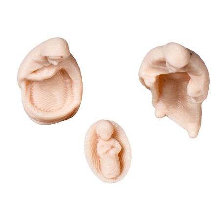 Mini modern Nativity for Nativity scene series 3 cm for Mondo Nativity scene
