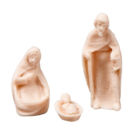 Mini Natività moderna per Presepe serie 3 cm per presepe Mondo