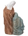 Holy Family in painted resin cm 11x6x20 h for Mondo Nativity scene