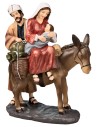 Flight into Egypt series 13 cm in resin for nativity scene Mondo Presepi