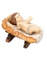 Baby Jesus with crib series 9-10 cm for Nativity Mondo Presepi