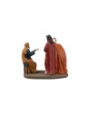 Resin statues 14 stations Way of the Cross 9 cm for Mondo nativity scene