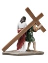 Statue in resina 14 stazioni Via Crucis cm 9 per presepe Mondo