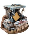 Fishmonger's shop 20x14x15cm
