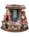 Butcher's shop 20x14x15cm for nativity scene Mondo Presepi