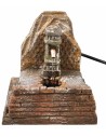 Fuente de columna con bomba funcionando cm 13,5x13x14 h